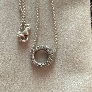 ROSA MARIA “ICY GREY” DIAMOND PENDENT 925 Necklace